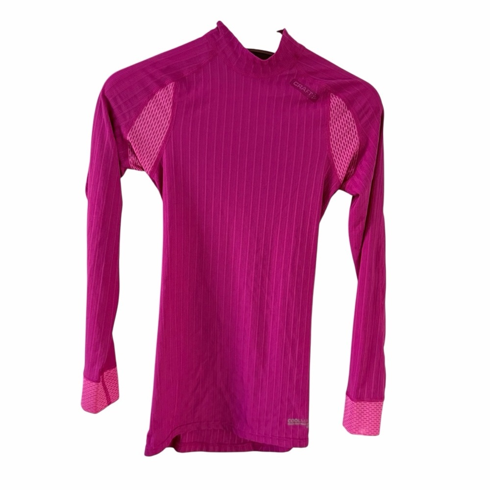 CRAFT Pink Active Extreme 2.0 Base Layer Long Sleeve Top size s